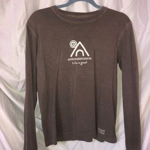 Life is good long sleeve T-shirt